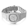 HALUKAKAH Diamonds Gold Watch Iced Out, Men's Platinum White Gold