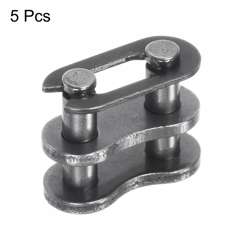 sourcing map 5Pcs #25 Chain Master Connector Link Roller, 1/4"