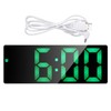 Mrisata Led Clock with Adapter for Guitar Pedalboard Electronic Clock