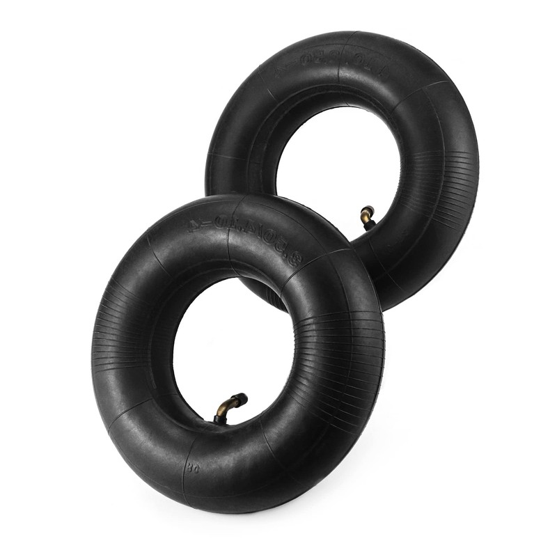 QWORK 4.10/3.50-4 Wheelbarrow Inner Tube, 4 Pack Replacement Inner Tubes,