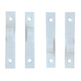 4-Pack Light Switch Guard Covers – White Toggle Switch Safety Plates – Screw-On Covers to Keep Switches in Position for Safety or Appliance Protection (Pack of 4)