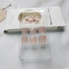 24Pcs Nude Press on Toe Nails Short Fake Toenails with