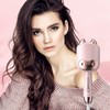 Cow Shaped Curling Iron Wand Professional 1.3 Inch Temperature Adjustable