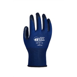 Best Grip, Oil-Resistant and Abrasion-Resistant Gloves, Nitrile Rubber, 10 Pairs (L)