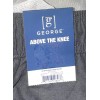 George NWT Mens George Grey Above The Knee Pull On