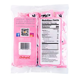 Zotz Fizz Power Candy Watermelon - Fruit Flavored Hard Candy with a Fizzy Center | 230g Bag, Single Pack | Gluten-Free