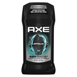 AXE Antiperspirant Deodorant Stick Apollo 48 Hour Sweat and Odor Protection for Long Lasting Freshness, Sage & Cedarwood Men's Deodorant 2.7 oz