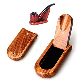 Portable Wood Wooden Collapsible Cigar Smoking Pipe Stand Rack Holder