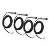 4 Sets Proximity Sensor 3 Wire NPN NC Contact Inductive