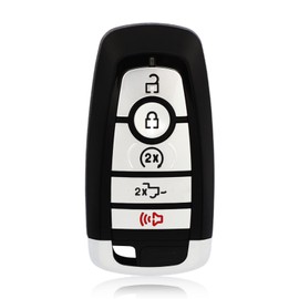 Keylessbest Key Fob Remote Replacement for 2020 2021 2022 Ford F-150 Raptor F-250 F-350 5 Buttons 902MHz M3N-A2C93142600,Black