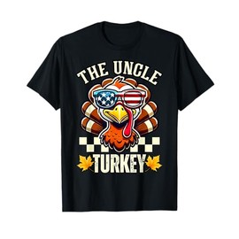Uncle Turkey Party Men matching family Group thanksgiving T-Shirt