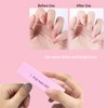 3PCS Nail Buffer Blocks，4-Sided Grit Professional Nail Files Manicure Treatment