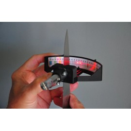 LEONARDS WAY Laser Knife Edge Reader- knowing your angles with LEONARDS WAY knife goiniometer