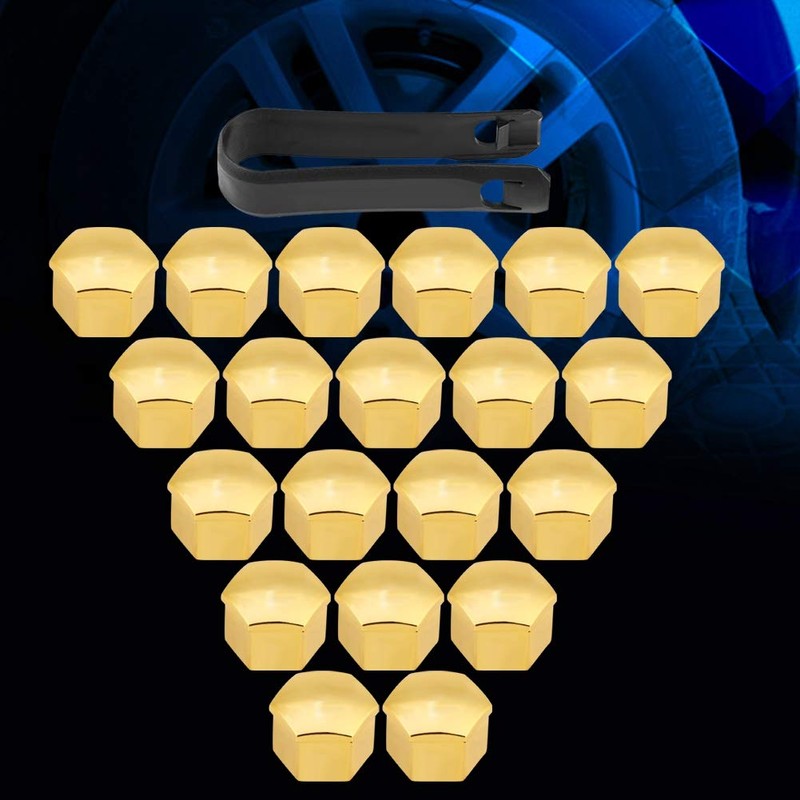 17Mm Gold Universal Felgenkappen Für Auto Reifen Räder Mit Robustem