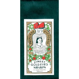 Prym Sharps 3-7 Hand Sewing Needles with Gold Eye - Victoria