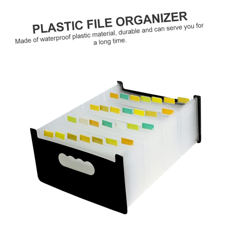 Operitacx Document Holder Bag Labels Multi-Functional File Folder Easy to