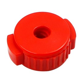 Hsthe Sea 6PCS Quick-Set Cymbal Nut for Cymbal Stand Cymbal Quick Release Nuts Drum Accessories for Percussion Replacement Kitparts -Red