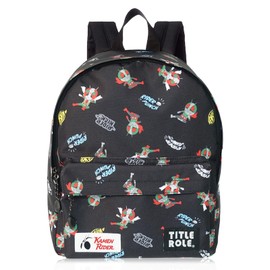 [Titleroll] Kamen Rider B5 Storage Backpack Large Capacity V2 V3 Shocker Destron Goods Boys, Black