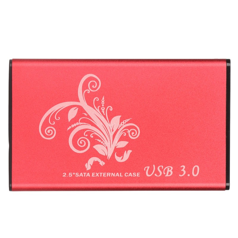 Hard Drive Enclosure 4TB 2.5in 5Gbps Transmission USB3.0 Aluminium Alloy