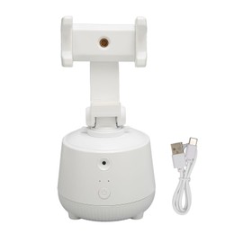 Smartphone Tracking Holder 360 Degrees Rotating Follow Shooting Stabilizer Live Streaming Phone Tripod