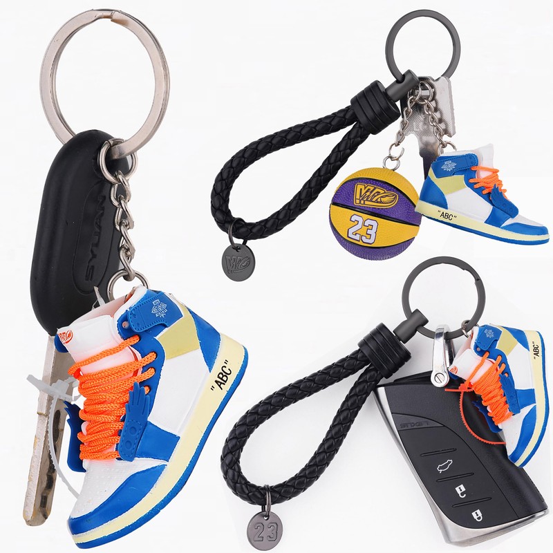 3D Mini Shoe Key Chain, Novelty Funny Gadget Decoration, Great