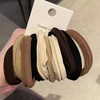 데일리 무지 심플 컬러 헤어끈 20P 세트 학생 어린이집 여성 아동 머리끈 (WFJP3WN) Daily Solid Simple Color Hair Tie 20P Set for Students, Kindergarten, Women, Children (WFJP3WN)