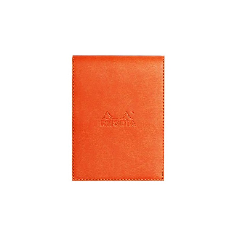 Rhodia 128214C Notepad N12 (with Faux Leather Protective Case, 9.5