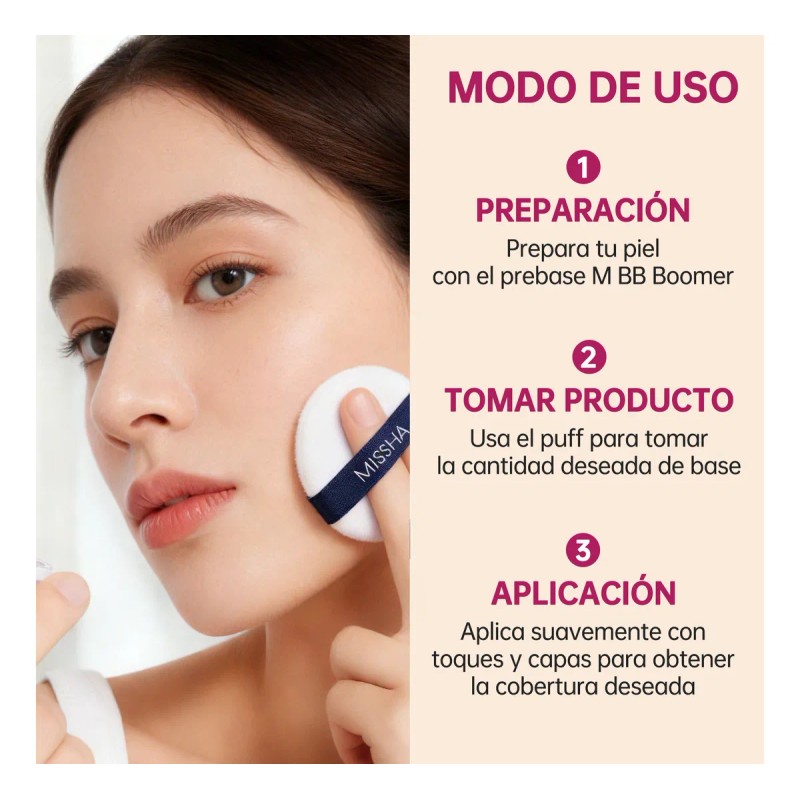 Missha Almohadilla Mágica Cover Iluminadora Spf50+ 15g