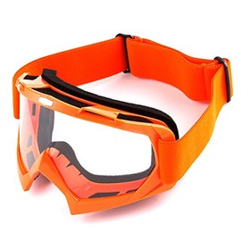 1Storm Motocross MX BMX ATV Dirt Bike Ski Snowboard MX Snow Goggles, Arrow Orange