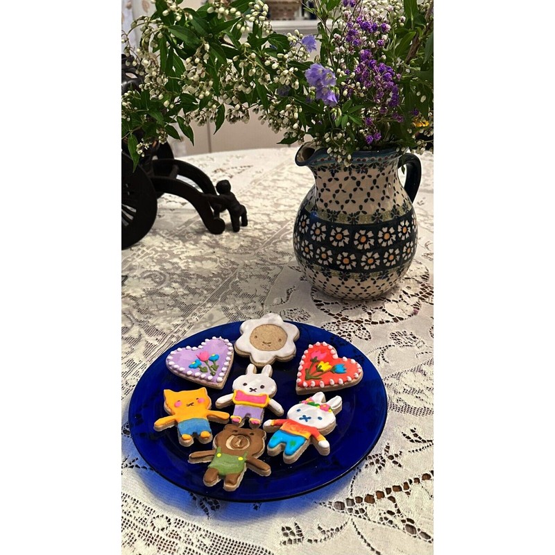 Homemade Gluten Free Sugar Cookies w Royal Icing - Silly