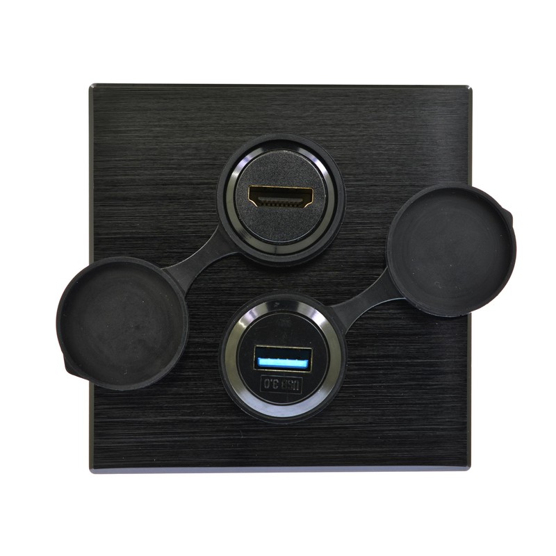 YiKaiEn USB 3.0 Male to Female Waterproof Mounting Adapter, 5Gbps