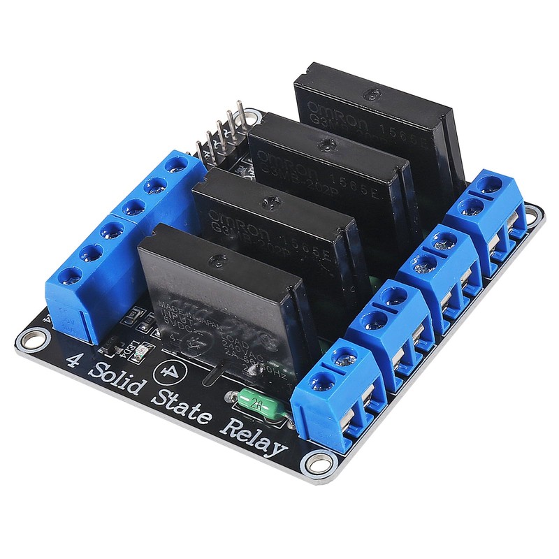 Solid State Relay Module 5V 4 Channel High Level Trigger