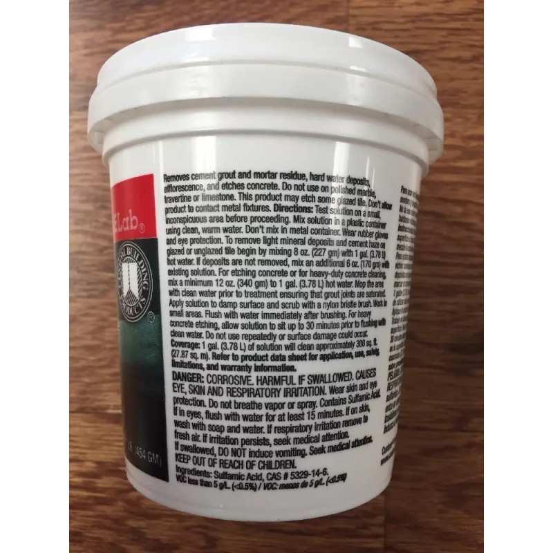 Tile Lab Sulfamic Acid Crystals 1lb.