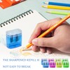 8 PCS Pencil Sharpeners, Sharpeners for School, Manual Double-Hole Pencil