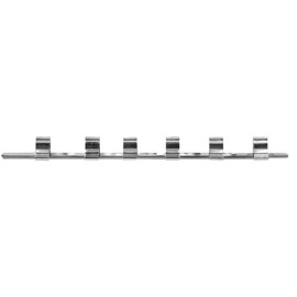 SW-Stahl 01482L Steckschlüsseleinsätze offen, 3/8 Zoll, 10-19 mm, 6-teilig, geschlitzt Adapter I Nuss I Steckschlüssel-Einsatz sechskant I lang I schwer zugänglich