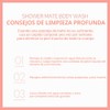 Showermate Jabón Corporal Natural 1,2 Kg (Melocotón) 42,33 Onzas (Paquete