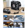 Wathai 80mm 12V DC Axial Exhaust Fan Small Fume Extractor