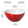 Omada 'trendy' Medium Bowl 20cm - Red