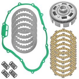 Caltric Clutch Outer Basket & Plates Repair kit for Fourtrax 300 TRX300 TRX300FW 88-2000