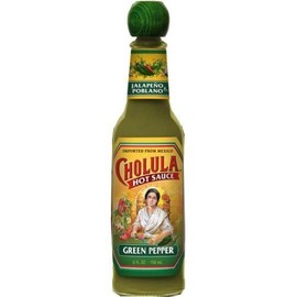 Cholula ( 3 PACK ) Green Pepper Hot Sauce 5oz Each