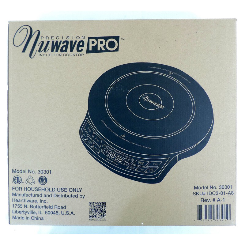 NuWave Pro Precision Induction Induction Cooktop PIC Model 30301