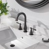 Phiestina 2-Handle 8 Inch 3 Hole Oil Rubbed Bronze Widespread