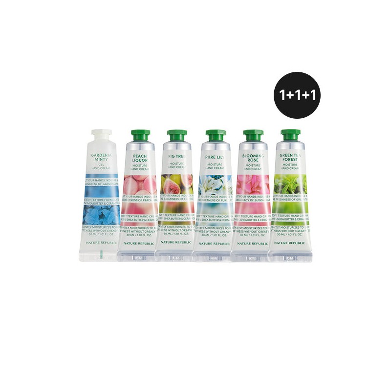 Nature Republic [Nature Republic] Hand & Nature Hand Cream 1+1+1