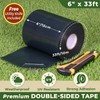Linghou Double Sided Artificial Grass Tape 6" x 33' Glue