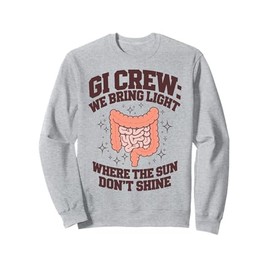 Gi Crew Gastroenterology Endoscopy Nurse Gastroenterologist Sweatshirt