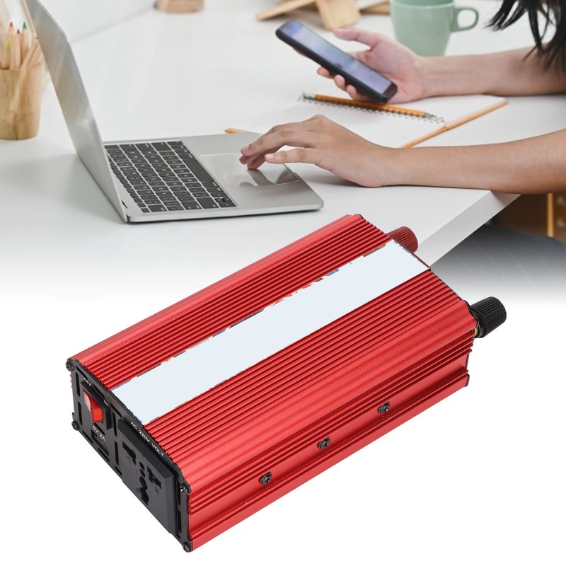 Car Inverter Undervoltage Alarm Function 12v to Koi Pattern Aluminum