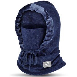 Balaclava Ski Mask Balaclava Face Mask for Men Women Winter PasamontañAs Hombre Blue