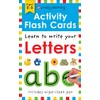 Learn To Write Your Letters (Activity Flash Cards)