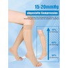 Evolyline Compression Stockings Women Men 18-22 mmHg Class 1, Calf