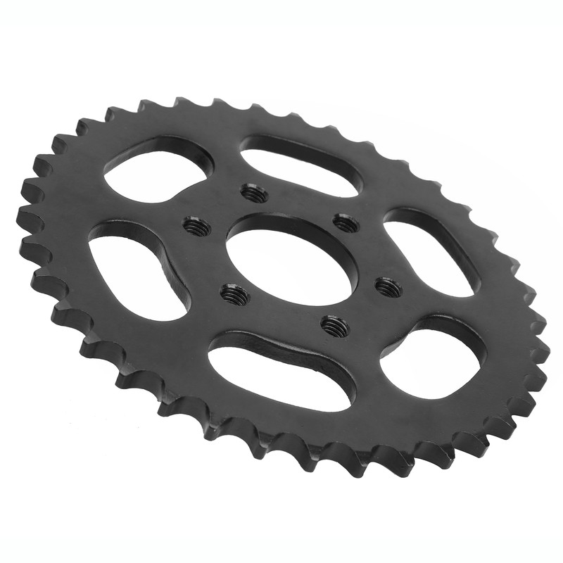 428 37 Teeth 6Pcs Holes Steel Rear Sprocket Electric Bicycle
